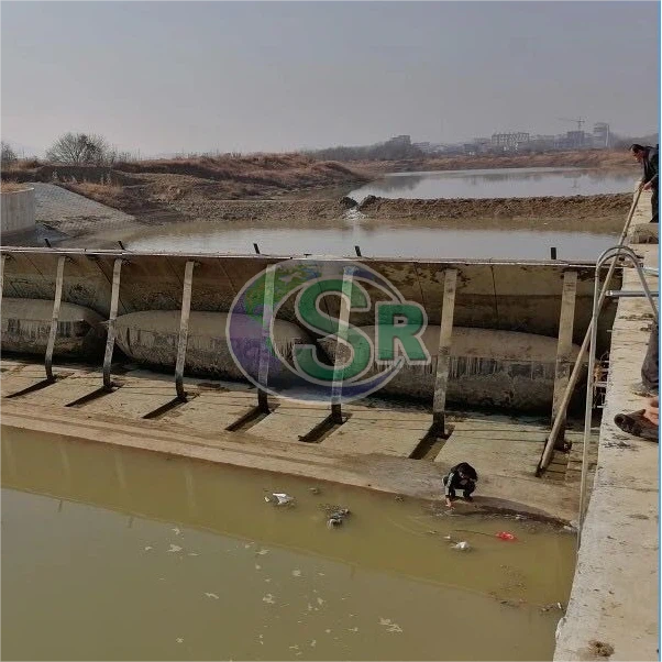 Gomma tal-Bużżieqa tal-Lastiku Folja Pnewmatiċi Spillway Gates