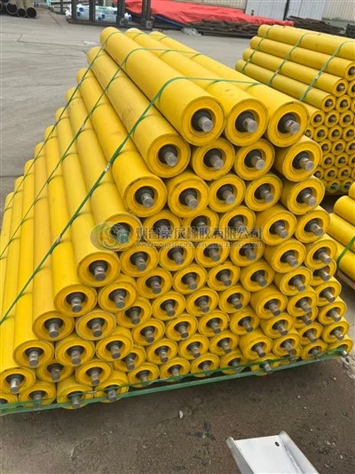 Roller tal-banana & Roller ta 'Appoġġ taċ-Ċinturin Mibni Bil-Gomma EPDM U 304 Stainless Steel