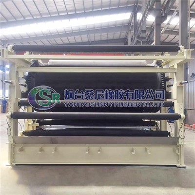 Ċinturin tal-Filtrazzjoni tal-Gomma Għat-Dewatering tad-Demel Industrijali tal-Minjieri